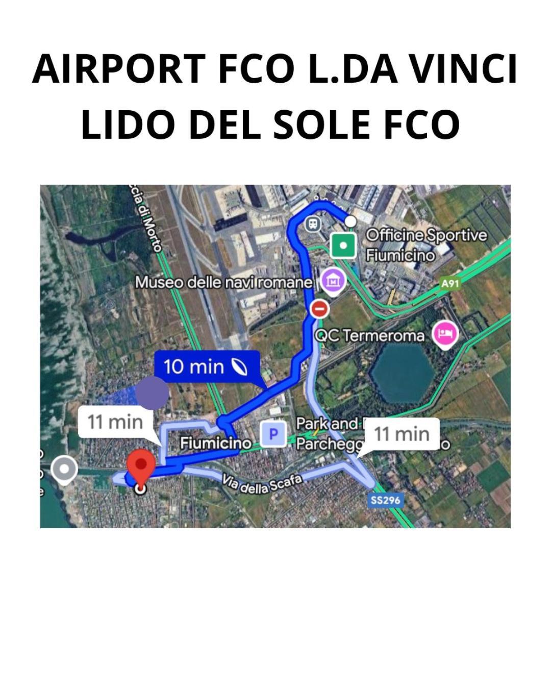 Appartement Lido Del Sole Fco à Fiumicino Extérieur photo